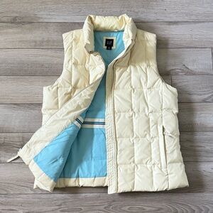 Vintage GAP Down Puffer Vest Jacket Womens